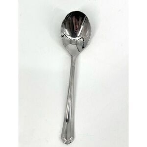 Lenox ARCHWAY 18/10 Stainless Sugar Shell Serving Spoon 6 1/4" Discontinued